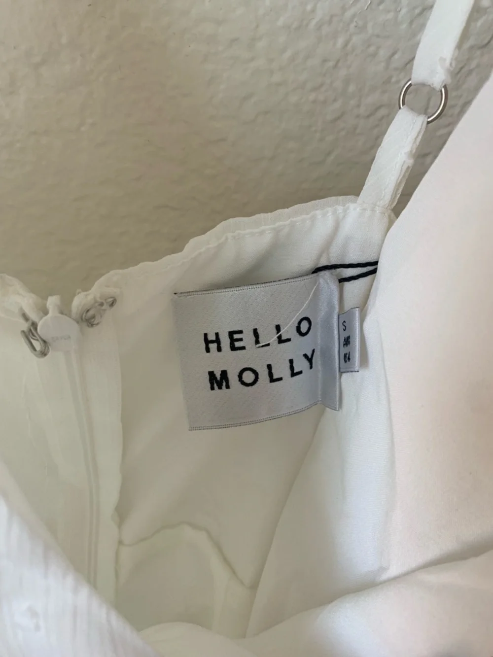 Hello Molly White Tiered Ruffle Mini Dress - Picture 6 of 6